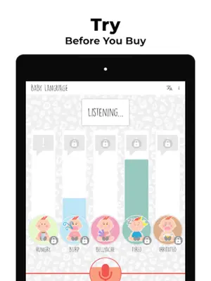 Baby Language android App screenshot 0
